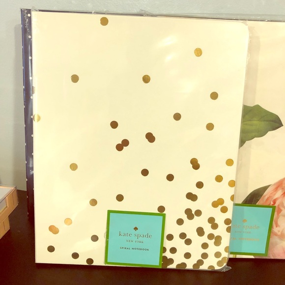 kate spade Other - Kate Spade Confetti Dot spiral notebook